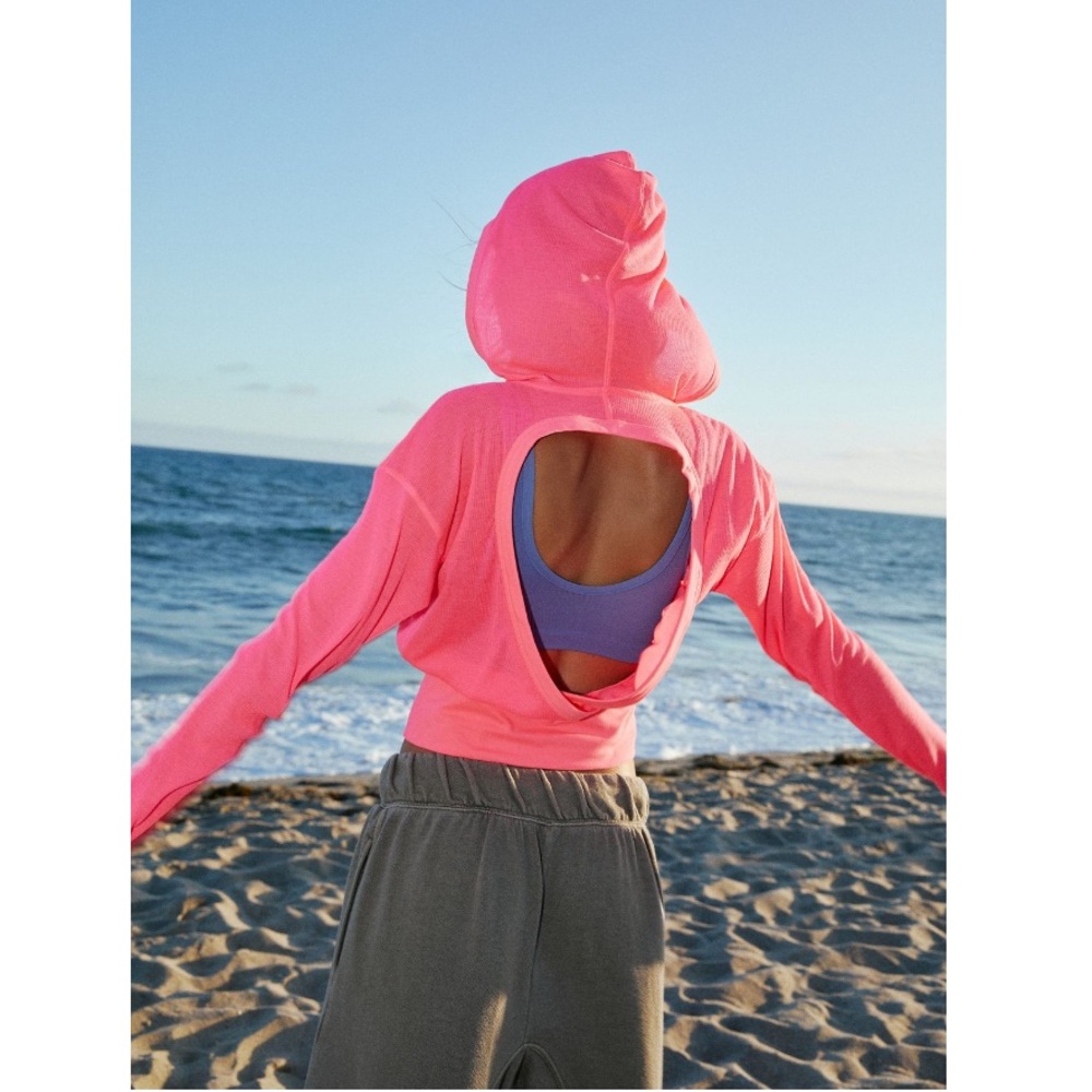Free People Love High Layer Hoodie Top